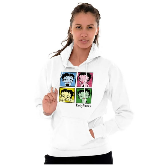 Betty Boop Classic Cartoon Cute Hoodie Sweatshirt Women Brisco Brands M