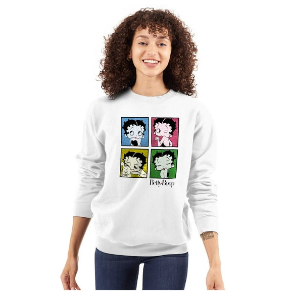 Betty Boop Classic Cartoon Cute Women Plus Size Sweatshirt Brisco Brands 2X