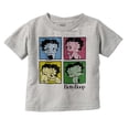 thumbnail image 1 of Betty Boop Classic Cartoon Cute Youth T Shirt Tee Girls Infant Toddler Brisco Brands 24M, 1 of 5