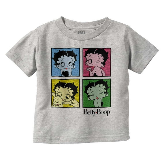 Betty Boop Classic Cartoon Cute Youth T Shirt Tee Girls Infant Toddler Brisco Brands 24M