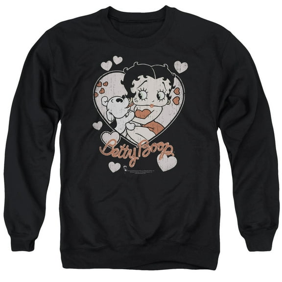 Betty Boop - Classic Kiss - Crewneck Sweatshirt - X-Large
