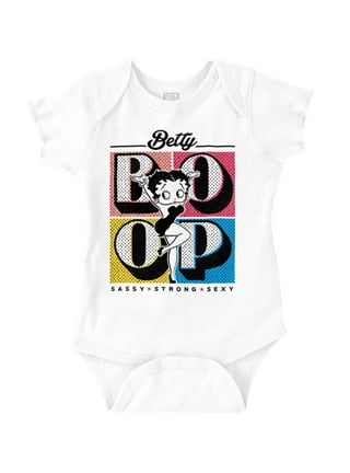 Nadador com Betty Boop BRASIL  Betty boop, Baby onesies, Kids