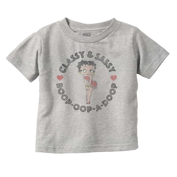 Betty Boop Classy and Sassy Cute Youth T Shirt Tee Girls Infant Toddler Brisco Brands 5T