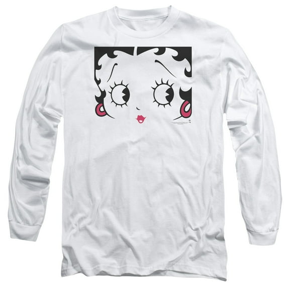 Betty Boop - Close Up - Long Sleeve Shirt - XXX-Large