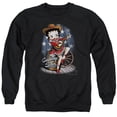 thumbnail image 1 of Betty Boop - Country Star - Crewneck Sweatshirt - XXX-Large, 1 of 2