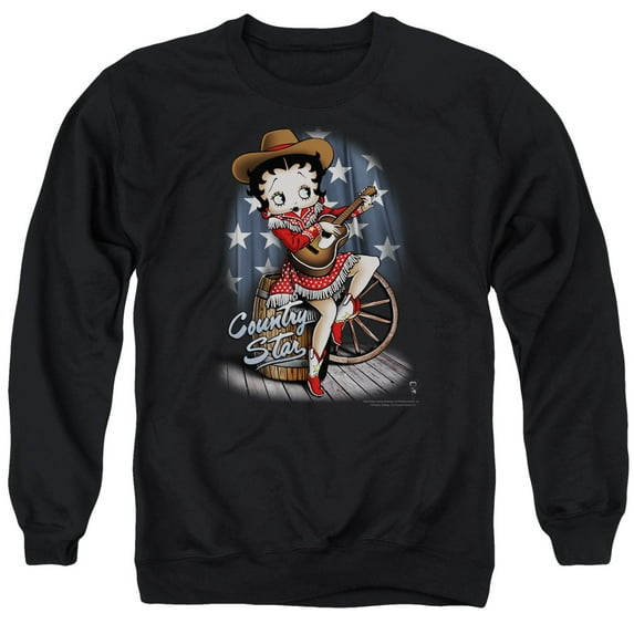 Betty Boop - Country Star - Crewneck Sweatshirt - XXX-Large