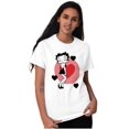 thumbnail image 1 of Betty Boop Cute Sassy Kissy Face Women's Graphic T Shirt Tees Brisco Brands S, 1 of 5
