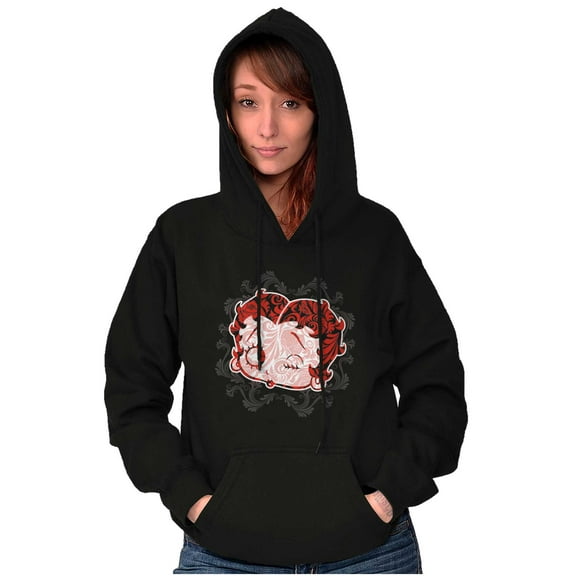 Betty Boop Cute Wink and Kiss Face Women Plus Size Hoodie Brisco Brands 2X