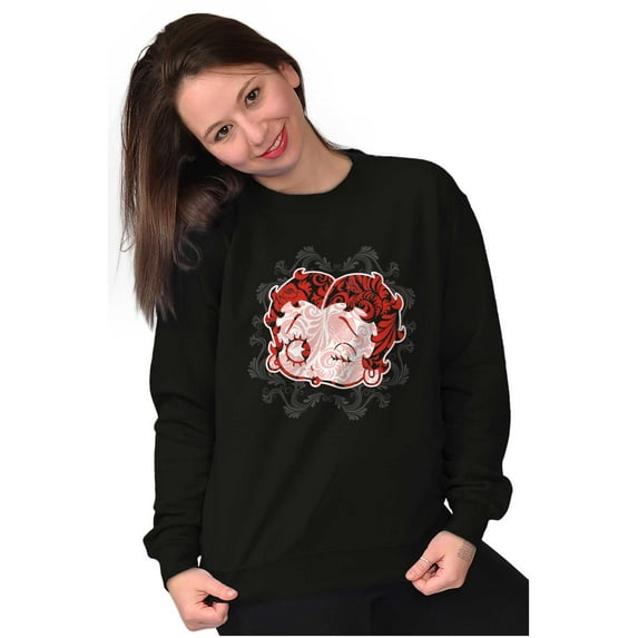 Betty Boop Cute Wink and Kiss Face Women Plus Size Sweatshirt Brisco Brands 4X