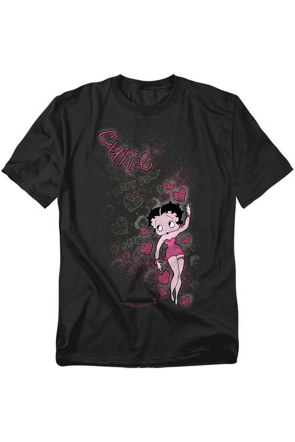 Betty Boop Cutie Mens Short Sleeve Shirt
