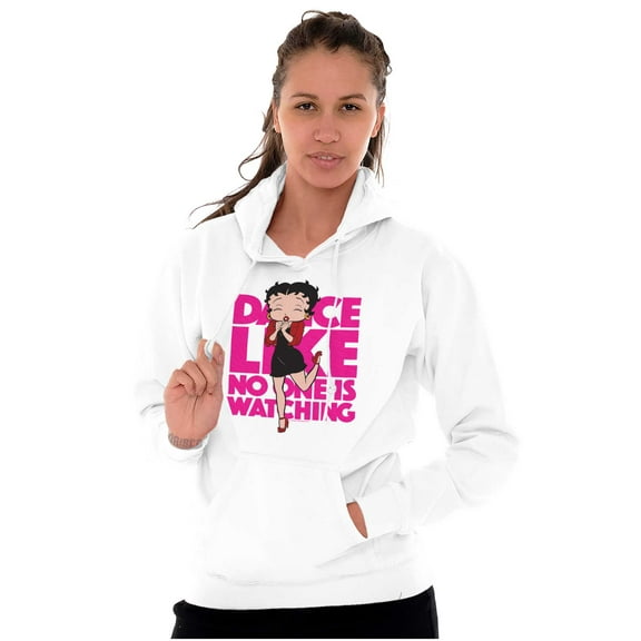 Betty Boop Dance Like Noone Watching Hoodie Sweatshirt Women Brisco Brands M