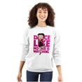 thumbnail image 1 of Betty Boop Dance Like Noone Watching Women Crewneck Sweatshirt Brisco Brands S, 1 of 6