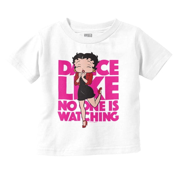 Betty Boop Dance Like Noone Watching Youth T Shirt Tee Girls Infant Toddler Brisco Brands 3T