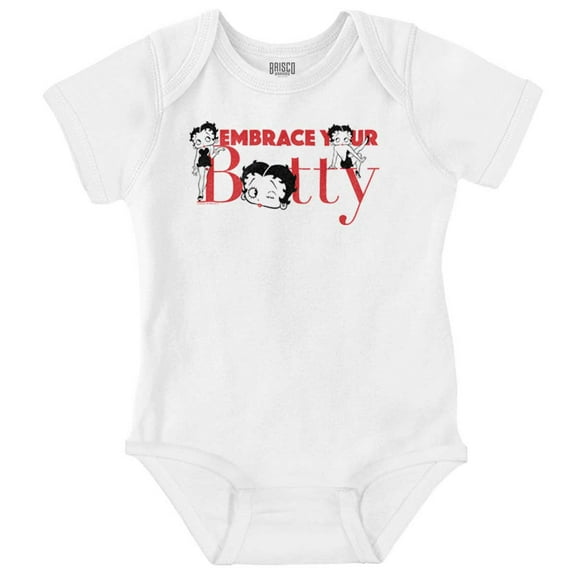 Betty Boop Embrace Your Beauty Cute Bodysuit Jumper Girls Infant Baby Brisco Brands 18M