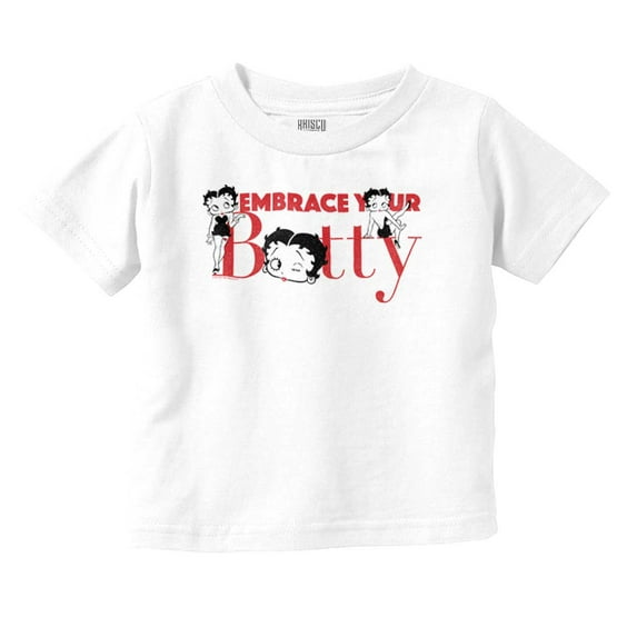 Betty Boop Embrace Your Beauty Cute Youth T Shirt Tee Girls Infant Toddler Brisco Brands 3T