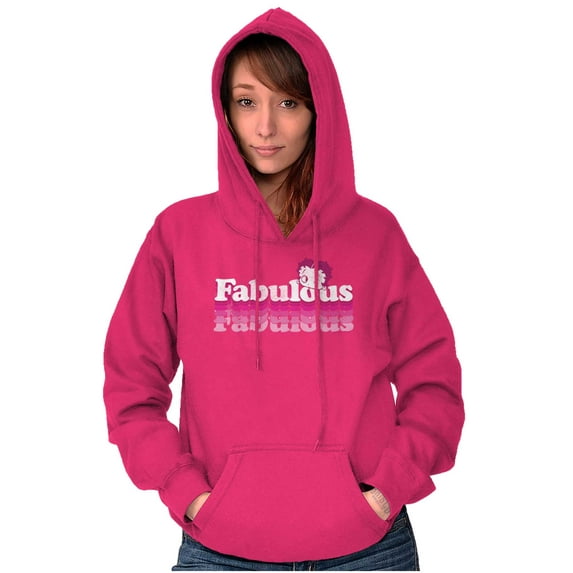 Betty Boop Fabulous Proud Strong Women Plus Size Graphic Pullover Hoodie Brisco Brands 5X