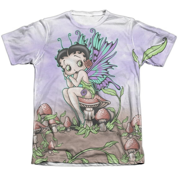 Betty Boop - Fairy - Short Sleeve Shirt - Large