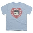 thumbnail image 1 of Betty Boop - Fan Club Heart - Youth Short Sleeve Shirt - X-Large, 1 of 2