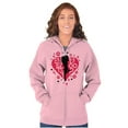 thumbnail image 1 of Betty Boop Fans Lovers Cute Heart Zip Hoodie Sweatshirt Women Brisco Brands 5X, 1 of 6