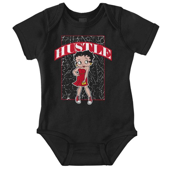 Betty Boop Fashionista Hustle Cartoon Bodysuit Jumper Girls Infant Baby Brisco Brands 6M