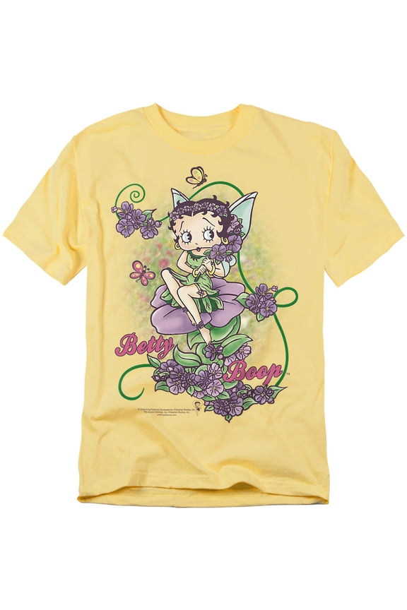 Betty Boop T-Shirt Flower Vine Fairy Unisex Graphic Tee For Men & Women
