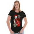thumbnail image 1 of Betty Boop Football Game Day Era Women's T Shirt Ladies Tee Brisco Brands S, 1 of 5