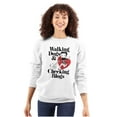 thumbnail image 1 of Betty Boop Funny Dogs and Blogs Cute Women Plus Size Sweatshirt Brisco Brands 4X, 1 of 5