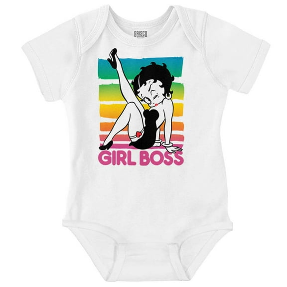 Betty Boop Girl Boss Cute Confident Bodysuit Jumper Girls Infant Baby Brisco Brands 18M