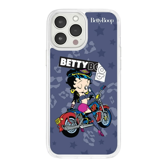 Betty Boop Girl Power HD Phone Case Compatible with MagSafe Apple iPhone 11 (Biker Betty) by Affinity Bands