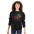 thumbnail image 1 of Betty Boop Goth Metal Devil Women Crewneck Sweatshirt Brisco Brands X, 1 of 6