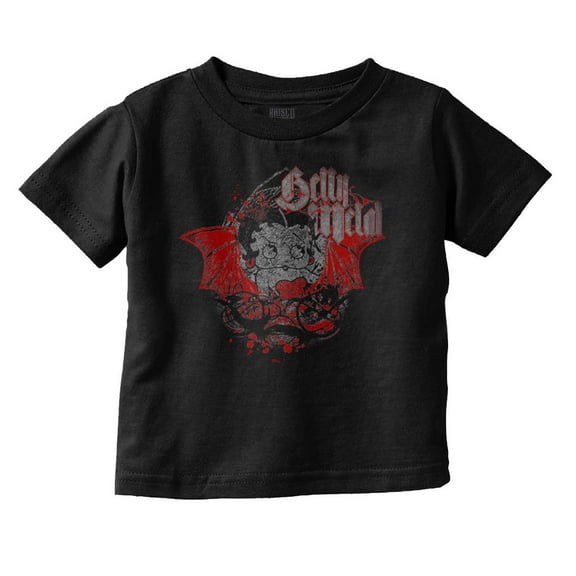 Betty Boop Goth Metal Devil Youth T Shirt Tee Girls Infant Toddler Brisco Brands 5T