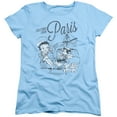 thumbnail image 1 of Betty Boop - Greetings From Paris - Women's Short Sleeve Shirt - Large, 1 of 2
