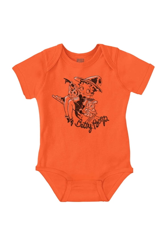 Halloween Flying Witch Bodysuit Jumper Girls Infant Baby Brisco Brands NB