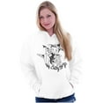 thumbnail image 1 of Betty Boop Halloween Flying Witch Women Plus Size Hoodie Brisco Brands 4X, 1 of 4