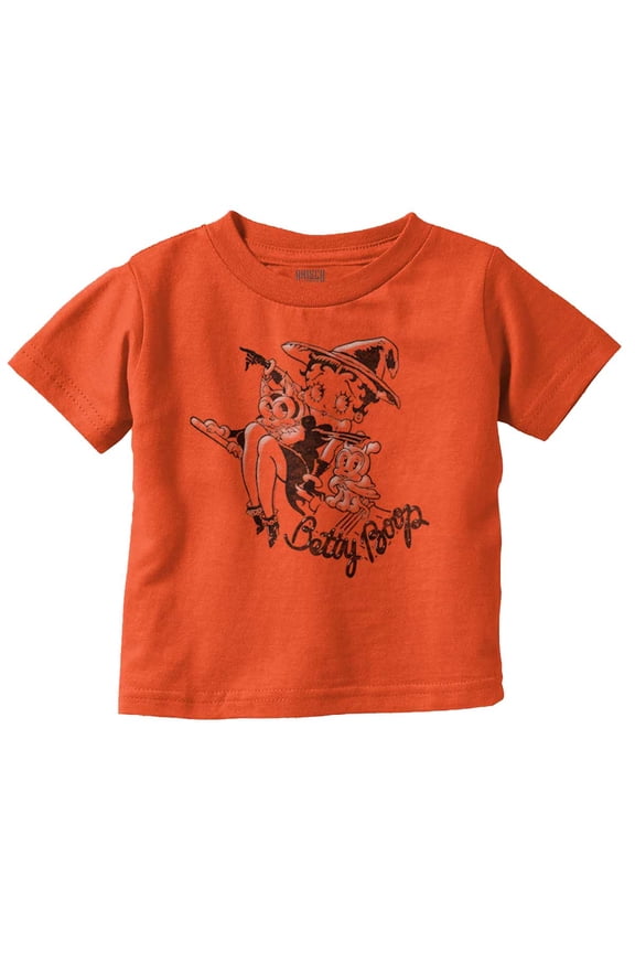 Halloween Flying Witch Youth T Shirt Tee Girls Infant Toddler Brisco Brands 4T