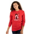 thumbnail image 1 of Betty Boop Hashtag Feisty Cute Sassy Women's Long Sleeve T Shirt Brisco Brands L, 1 of 6