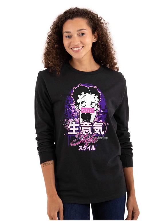Hashtag Sassy Style Women's Long Sleeve T Shirt Brisco Brands M
