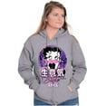 thumbnail image 1 of Betty Boop Hashtag Sassy Style Zip Hoodie Sweatshirt Women Brisco Brands L, 1 of 5