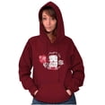thumbnail image 1 of Betty Boop Heart Angel Wings Ooh LaLa Hoodie Sweatshirt Women Brisco Brands M, 1 of 6