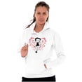 thumbnail image 1 of Betty Boop Heart Love Sassy Cartoon Hoodie Sweatshirt Women Brisco Brands S, 1 of 6