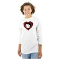 thumbnail image 1 of Betty Boop Heart Wink Blowing Kisses Women's Long Sleeve T Shirt Brisco Brands L, 1 of 6