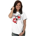 thumbnail image 1 of Betty Boop Heart and Lipstick Stain Women Plus Size Graphic Tee Tees Brisco Brands 2X, 1 of 2