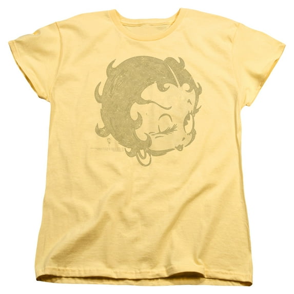 Betty Boop - Hey There - Women's Short Sleeve Shirt - Large
