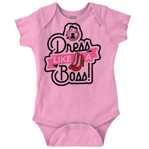 Betty Boop High Heels Cute Funny Bodysuit Jumper Girls Infant Baby Brisco Brands 18M