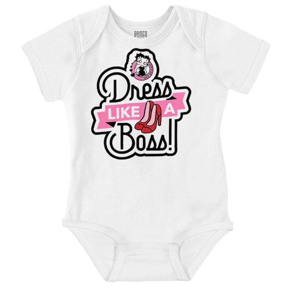 Betty Boop High Heels Cute Funny Bodysuit Jumper Girls Infant Baby Brisco Brands NB