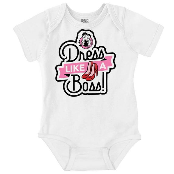 Betty Boop High Heels Cute Funny Bodysuit Jumper Girls Infant Baby Brisco Brands NB