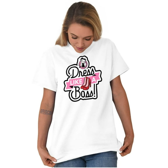 Betty Boop High Heels Cute Funny Women's Graphic T Shirt Tees Brisco Brands M