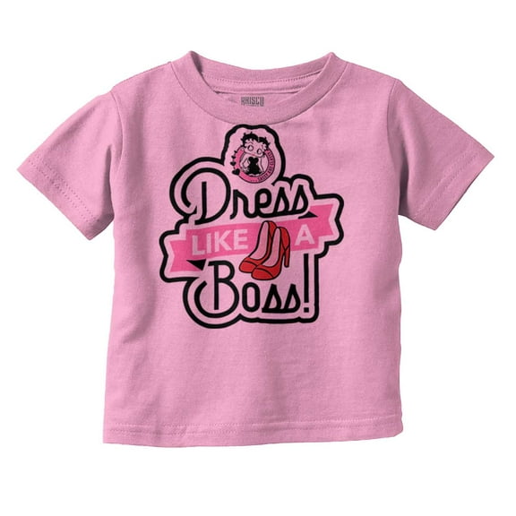 Betty Boop High Heels Cute Funny Youth T Shirt Tee Girls Infant Toddler Brisco Brands 18M
