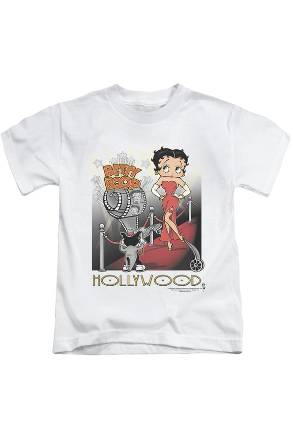 Betty Boop - Hollywood - Juvenile Short Sleeve Shirt - 7