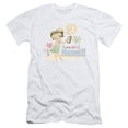 thumbnail image 1 of Betty Boop Hot In Hawaii S/S Adult 30/1 T-Shirt White, 1 of 1